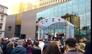 Rive Gauche à Charleroi : Philippe Van Cauwenberghe à l'inauguration