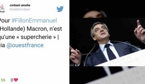 En Corse, François Fillon accuse Emmanuel Macron de "supercherie"