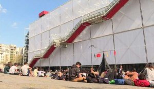 La grève se poursuit au Centre Pompidou, 8ème jour de fermeture