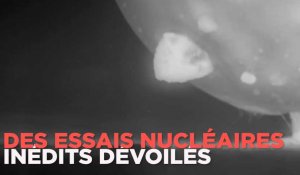 Des vidéos de dizaines d'essais nucléaires américains dévoilées