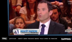 Quotidien : Benoît Hamon clashe Manuel Valls après sa trahison (Vidéo)