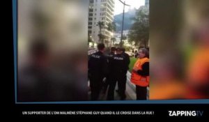 Un journaliste de Canal + pris violemment à partie par un supporter de l'OM (vidéo)