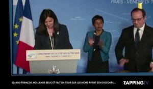François Hollande : son moment de solitude face à Anne Hidalgo et Ericka Bareigts (vidéo)