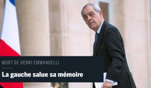 Hollande et Hamon réagissent à la mort d'Henri Emmanuelli