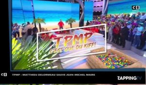 Matthieu Delormeau - TPMP : il simule un bouche-à-bouche avec Jean-Michel Maire (vidéo)