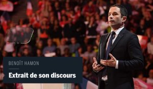 Les images du discours de Benoît Hamon