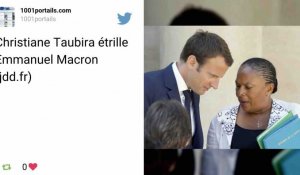 Pour Taubira, Macron n'a « pas de racines, pas de références »