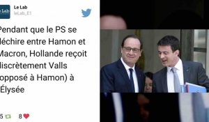 Valls et Hollande se sont vus vendredi à l'Elysée