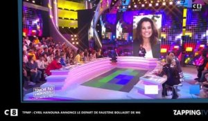 Cyril Hanouna  - TPMP : Faustine Bollaert prête à quitter  M6 ? L'animateur balance