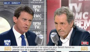 Manuel Valls trahit Benoît Hamon en soutenant Emmanuel Macron - ZAPPING ACTU DU 29/03/2017