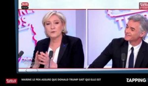 Donald Trump ne connaît pas Marine Le Pen, elle réagit (vidéo)