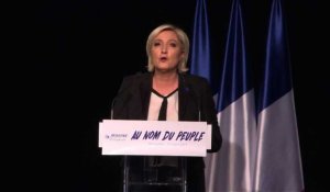 Marine Le Pen promet aux Bas-Rhinois de leur "rendre l'Alsace"