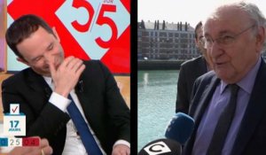 L'analyse de Jacques Cheminade sur le débat des 11 candidats a fait mourir de rire Benoît Hamon