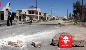 Attaque en Syrie: "On pensait que c'était un bombardement normal"