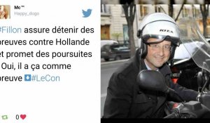 Cabinet Noir : Fillon assure détenir des preuves contre Hollande et promet des poursuites