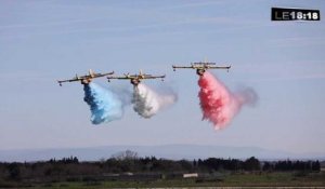 Bernard Cazeneuve inaugure la nouvelle base des Canadairs à Nîmes