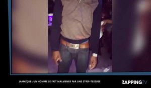 Jamaïque : un homme se fait malmener par une strip-teaseuse (vidéo)