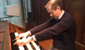 Simon Lawford le nouvel organiste de la cathédrale de Lisieux