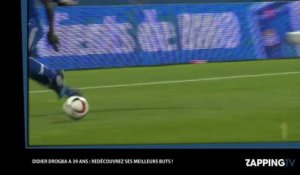 Didier Drogba a 39 ans : le best-of de ses plus beaux buts (vidéo)