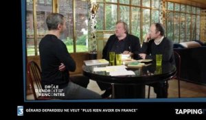 Gérard Depardieu dégoûté par la France (Vidéo)