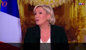 Marine Le Pen blague sur ses rapports avec les journalistes