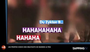 Marine Le Pen : les propos chocs de ses militants qui évoquent le Zyklon B à son meeting (vidéo)
