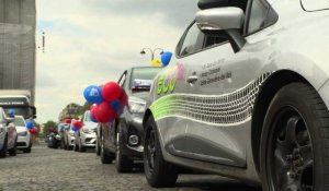 Manifestation contre "l'uberisation" des auto-écoles