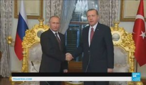 Ankara et Moscou scellent leur réconciliation avec un projet de gazoduc
