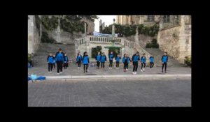 Flashmob au Mans pour les droits des filles