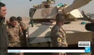 Irak : sur la ligne de front avec les forces spéciales irakiennes près de Mossoul