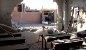 Syrie: au moins 26 morts dans des raids ayant touché une école