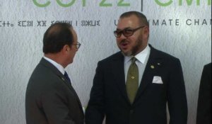 François Hollande à Marrakech pour défendre l'accord de Paris