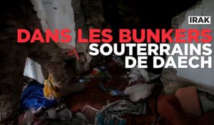 Irak : dans les bunkers souterrains de Daech