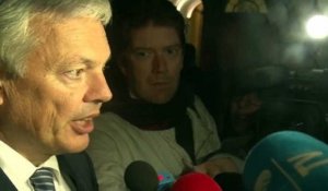Reynders : 'Progresser de manière définitive'