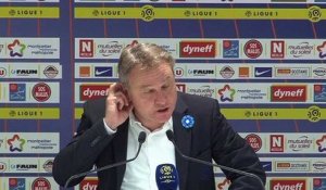 Ligue 1     Montpellier - OM : conférence d'après match de Frédéric Hantz