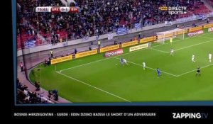 Bosnie-Herzegovine - Grèce : Edin Dzeko en colère, il baisse le short d'un joueur grec, l'étonnante vidéo
