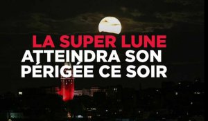 La "Super-Lune" atteindra son périgée ce soir