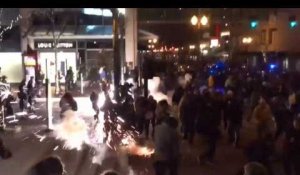 Etats-Unis : une manifestation anti-Trump dégénère en "émeute"