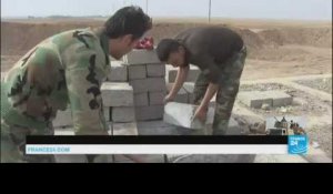 Irak : au nord de Mossoul, les Kurdes ont commencé la construction d'une ligne de démarcation