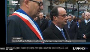 Commémoration du 13 novembre : François Hollande se rend sur les lieux des attentats (Vidéo)