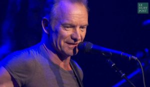 Les mots justes de Sting avant le concert hommage au Bataclan