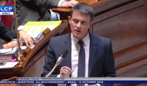 Valls dénonce l'«attitude d'obstruction injustifiable» de la Russie en Syrie