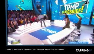 TPMP : Benjamin Castaldi ouvre une canette et éclabousse Matthieu Delormeau, la séquence hilarante (vidéo)