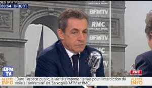 Nicolas Sarkozy : "Je n'ai jamais voté pour le Front national" (BFMTV