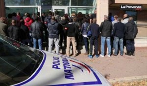 Rassemblement de 50 policiers à Martigues
