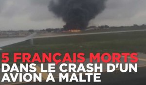 5 français sont morts dans l'accident d'un avion à Malte