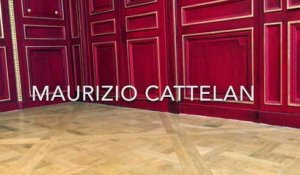 Maurizio Cattelan est à la Monnaie de Paris pour son exposition : Not afraid of love