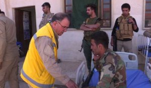 Près de Mossoul, les médecins kurdes face à l'afflux des blessés