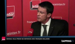 Manuel Valls prend ses distances avec François Hollande pour la présidentielle de 2017 (Vidéo)