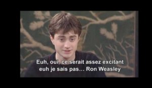 Harry Potter et l'Ordre du Phénix Interview de Daniel Radcliffe